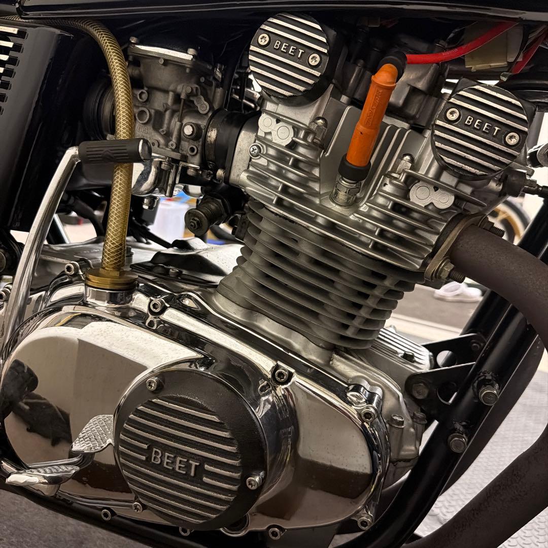 GS400 BEET カムカバー ポイントカバー レリーズカバー セット 当時物