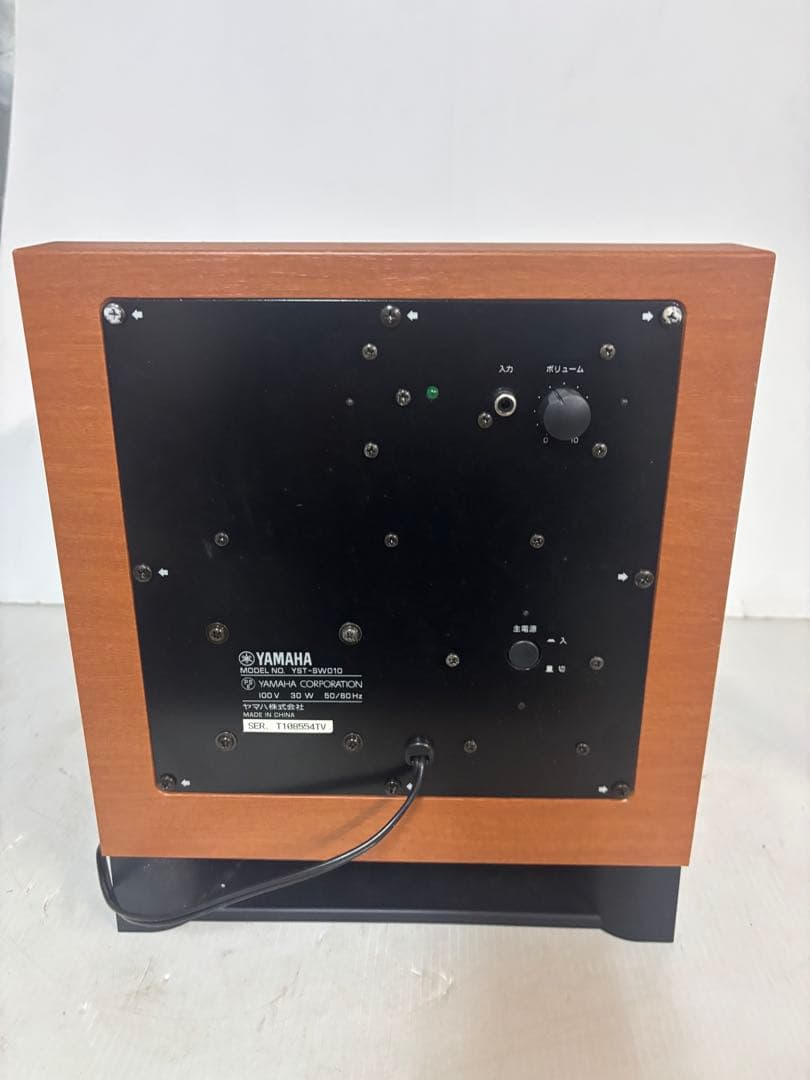 【ほぼ未使用品‼️】YAMAHA YST-SW010　ヤマハ　サブウーファー