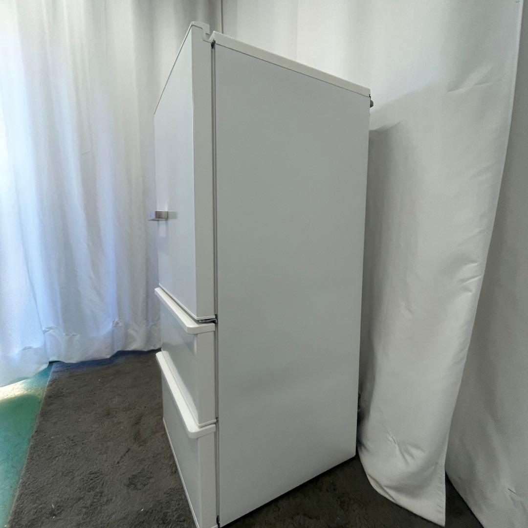 ゆずたろう　176✨極美品　レトロ　冷蔵庫　お洒落　可愛い　設置無料　白