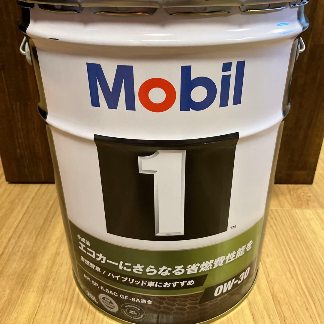 Mobil 1 0W-30 エンジンオイル 20L ピットワーク