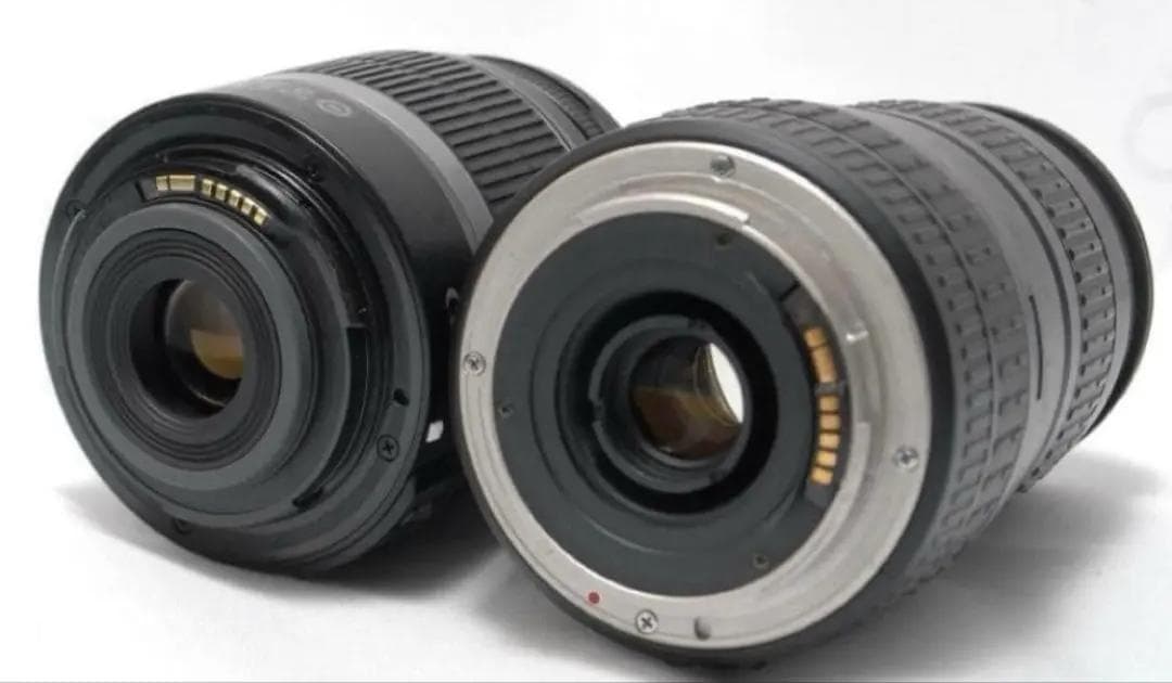 ❤️スマホ転送❤️初心者おすすめ❤️Canon Kiss x2 ダブルレンズ