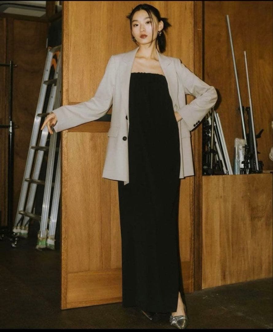 【最終値下げ】ANDRESD ジャケットとオールインワンのコーデセット♡ドレス