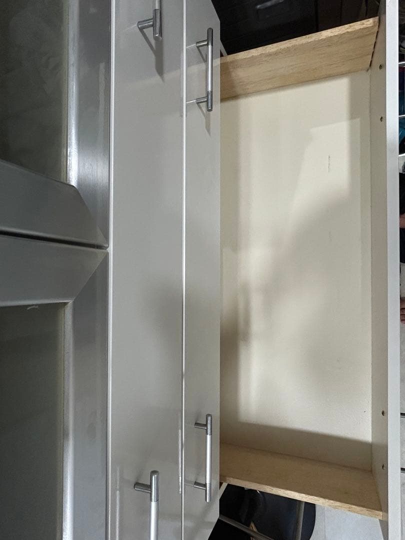 大川家具　ホワイトチェスト タンス 送料込み！　神奈川直接引取の場合は値下げ可能