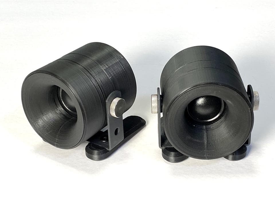 アドオン■高能率97dBホーンツイーター2個セット■ブラックGHK01