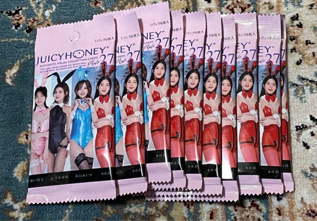 ジューシーハニーplus27未開封 10パック 瀬戸環奈 美乃すずめ 本庄鈴