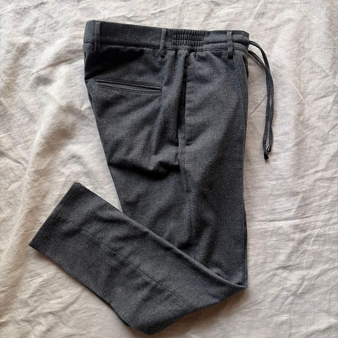 ジャブスアルキヴィオMASACCIO永久クリース ウールスラックス46