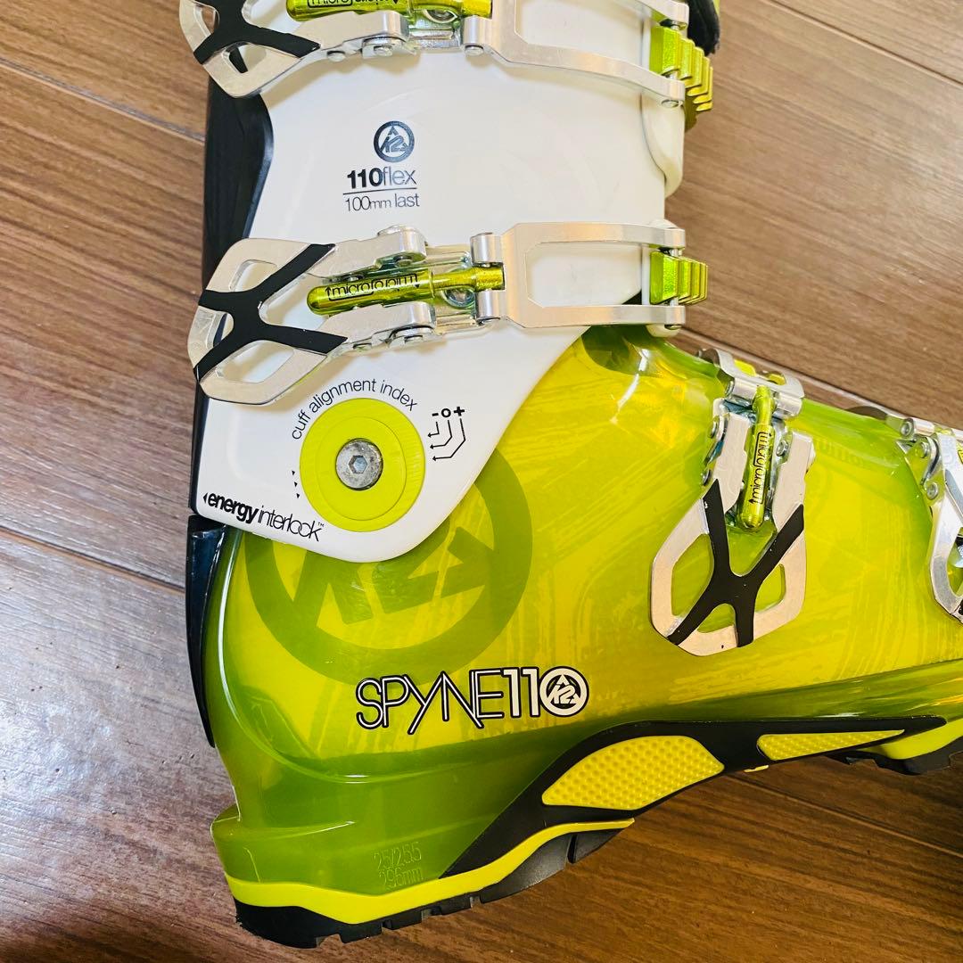 【美品】K2 spyne 110 スキーブーツ ケーツー