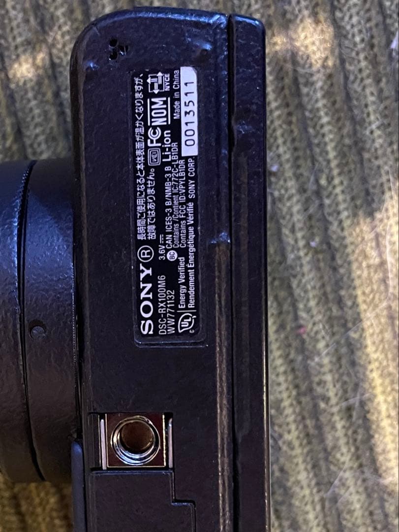 デジタルカメラ dsc-rx100m6