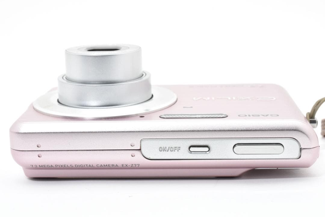 カシオ　CASIO EXILIM EX-Z77 ピンク