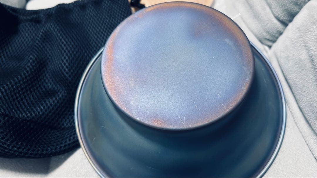 depsコラボ　天下一品ラーメンどんぶり チタン製