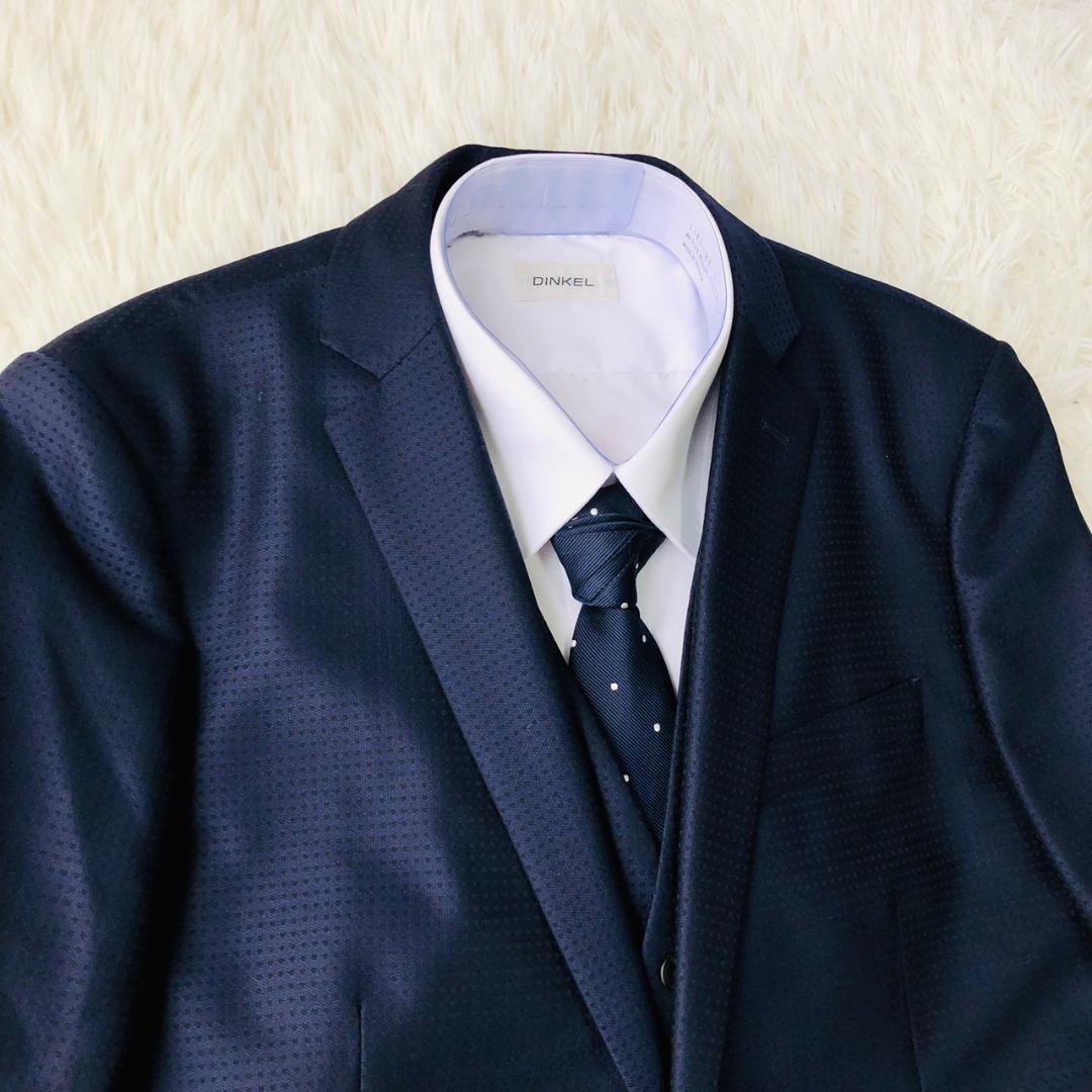 【希少スリーピース】カルバンクライン★セットアップスーツ L相当 ビジネス