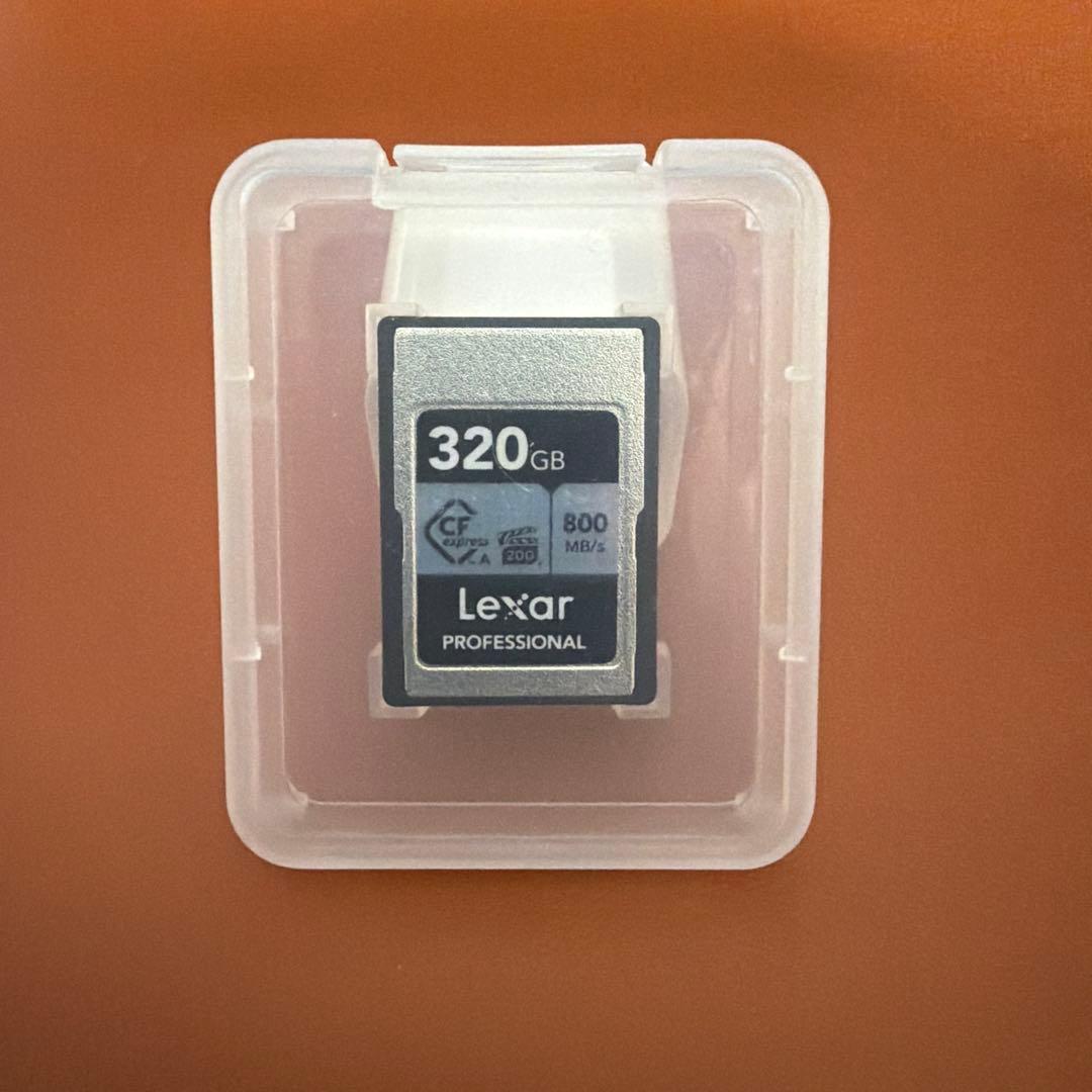【Lexar】320GB CFexpress Type A メモリーカード
