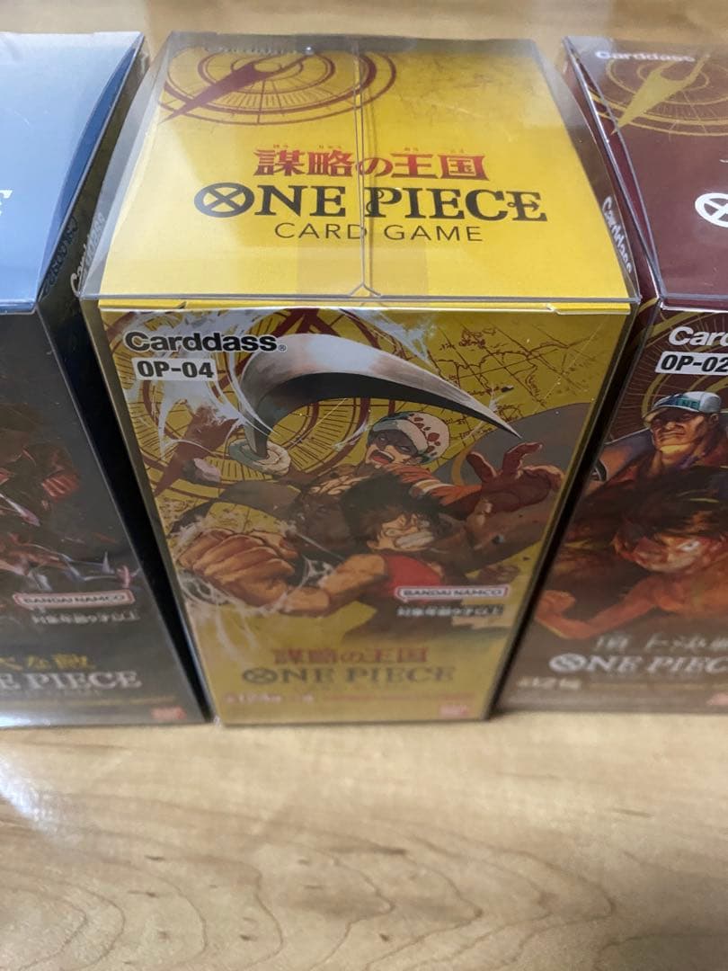 ONE PIECE 頂上決戦他　未開封Box テープ付き