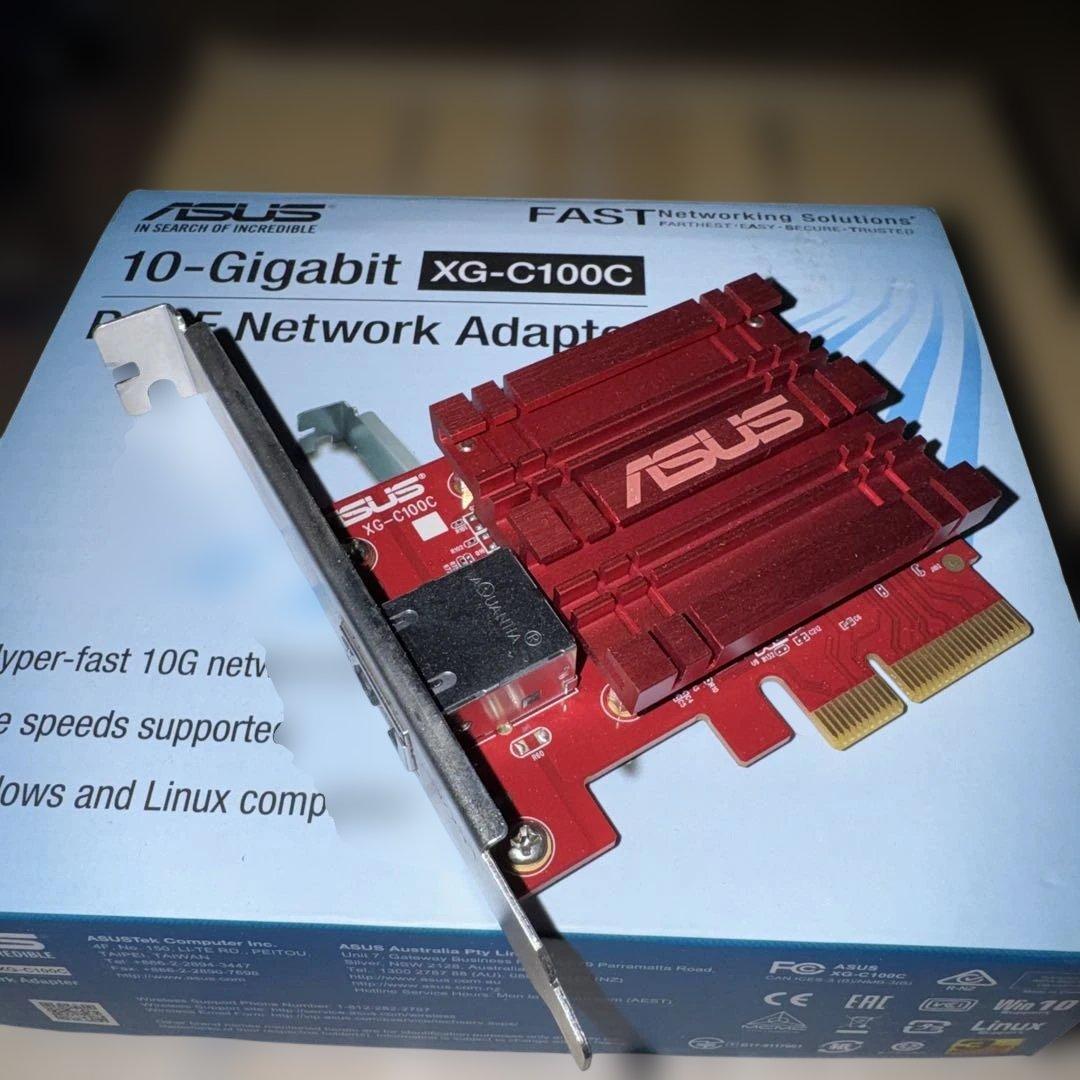 ASUS XG-C100C 10GbE LANアダプター