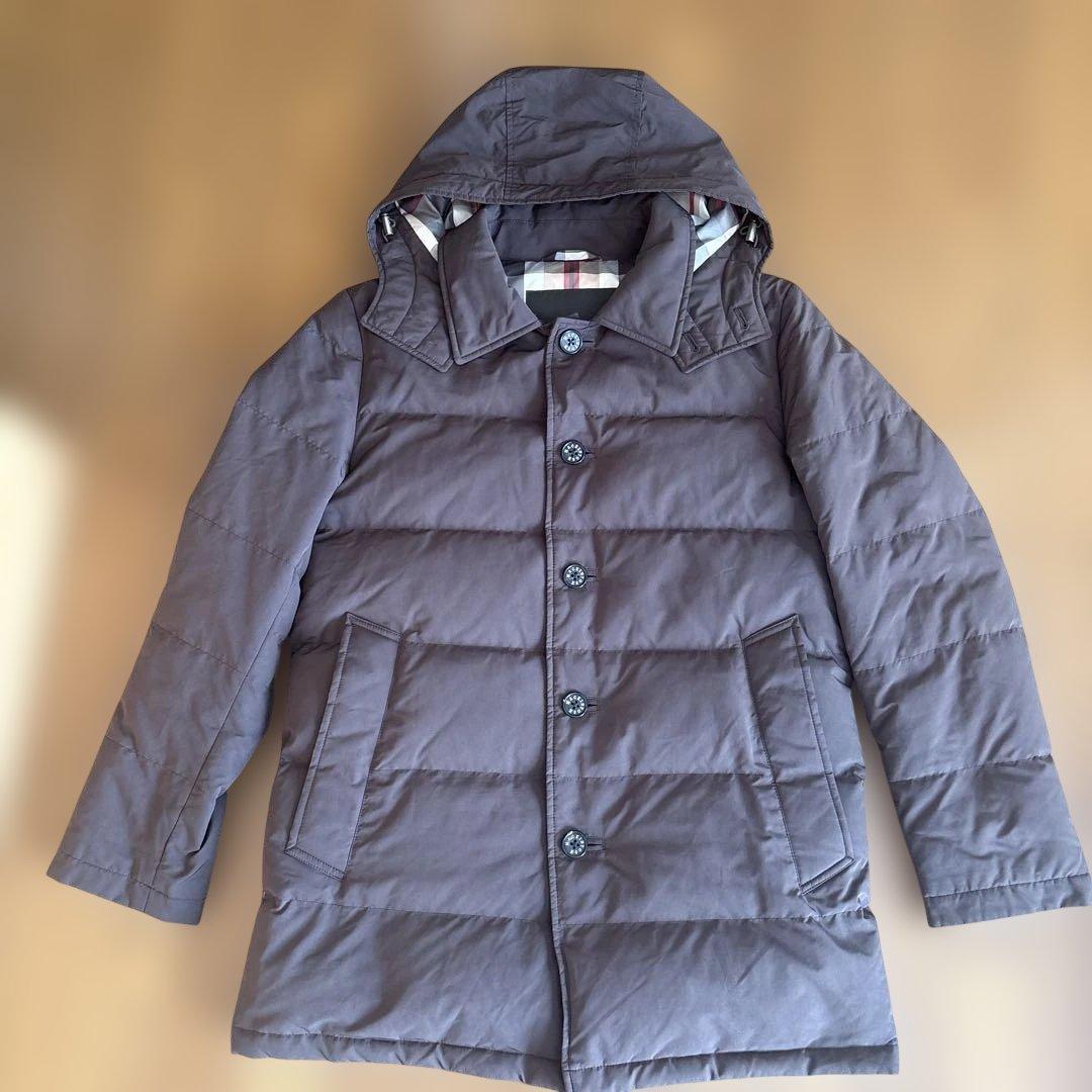 2/8限定価格MACKINTOSH フード付きブラウンダウンジャケット38