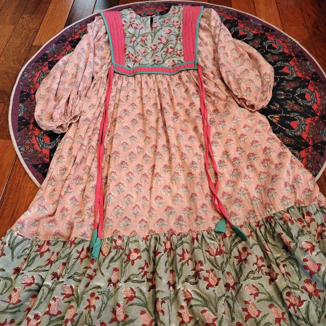 saruche ロングスリーブワンピース