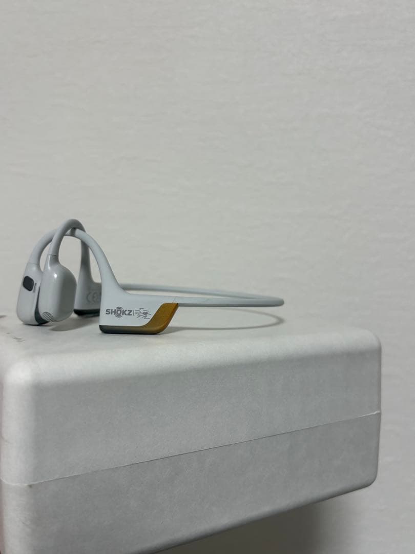 SHOKZ OpenRun Pro 2 骨伝導イヤホン グレー 収納ケース付き