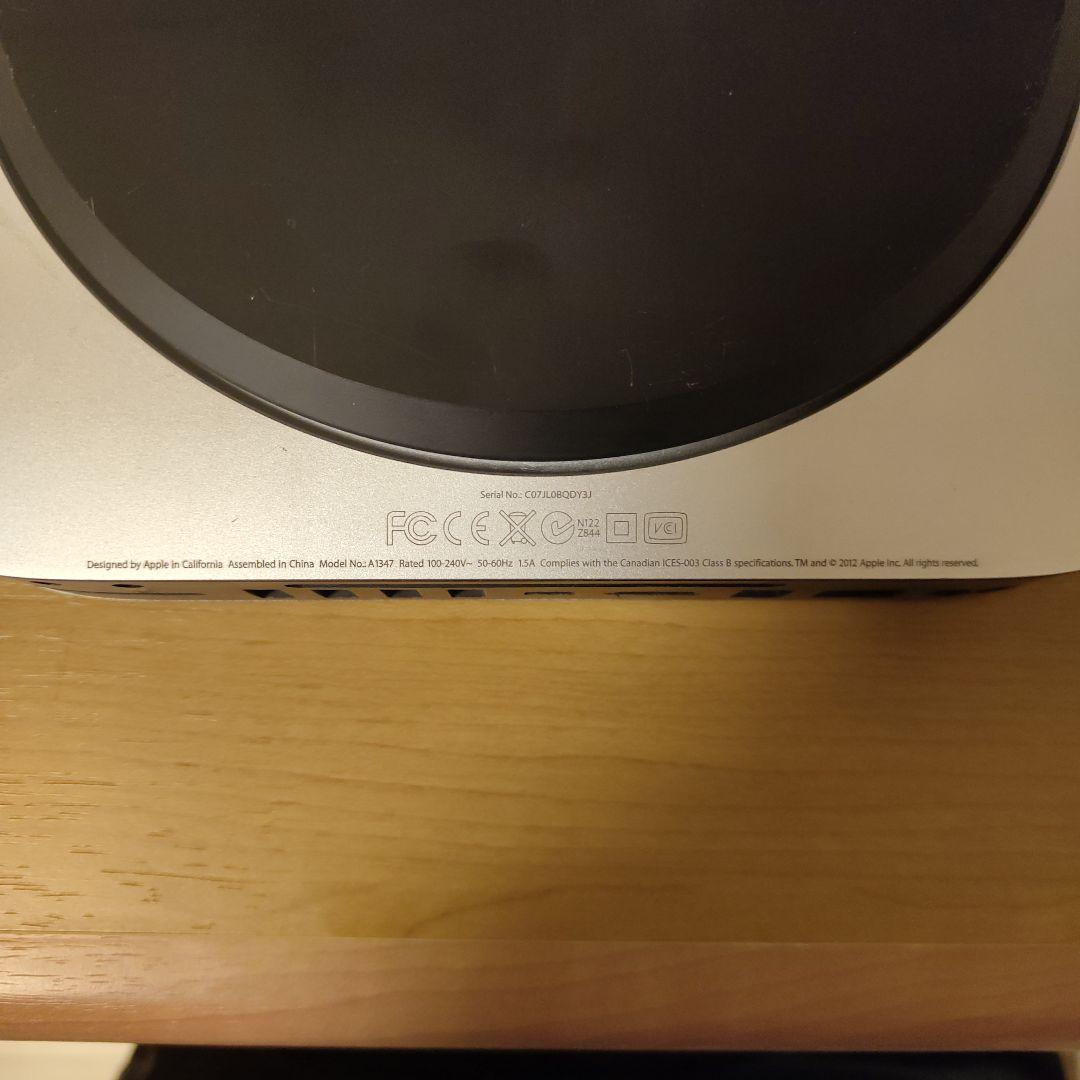 【ジャンク】mac mini late 2012 最上位i7 A1347