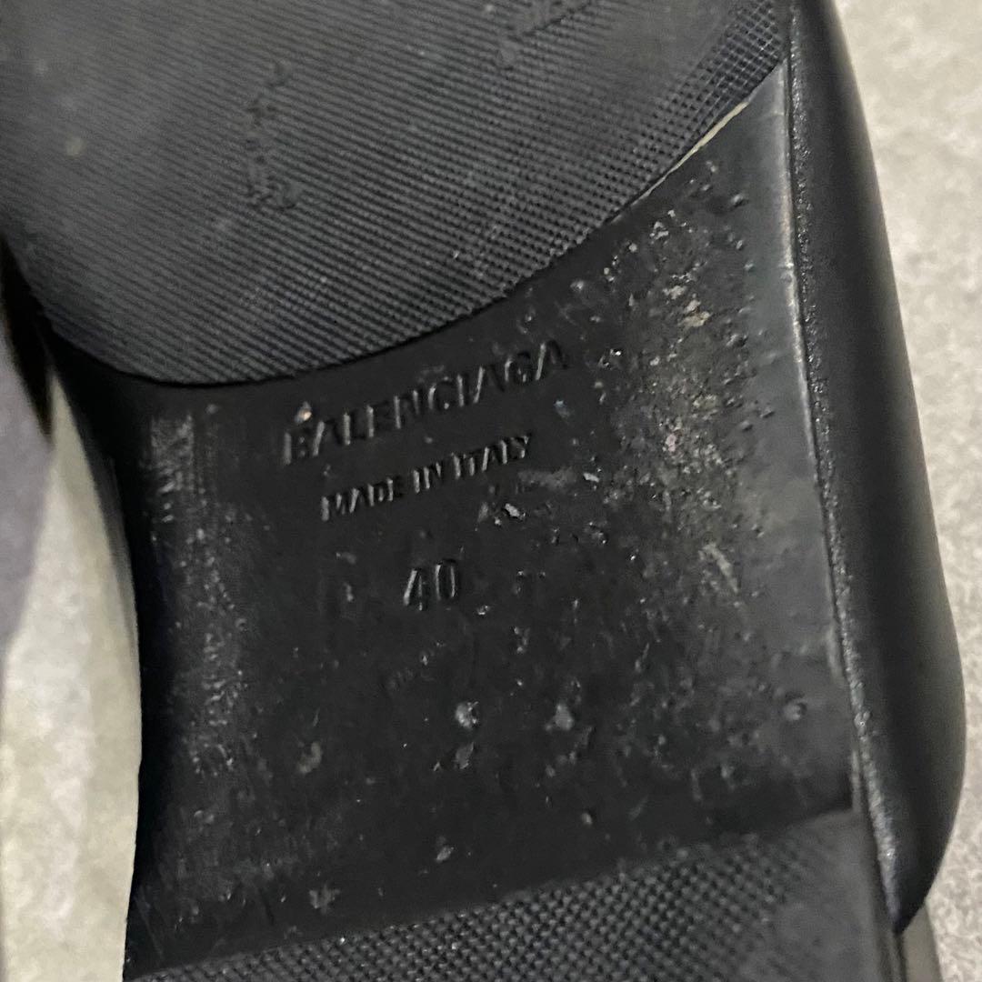 balenciaga BB MULE レザーサンダル size 40 ブラック