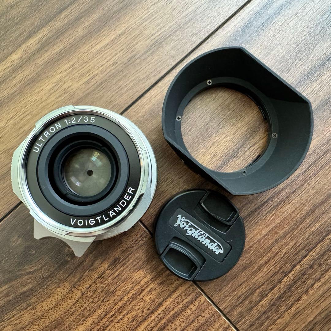 ULTRON Vintage Line 35mm F2 TypeII フード付き