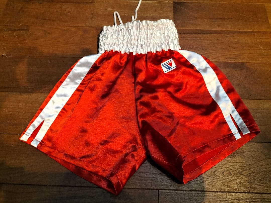 Winning ウイニング ボクシング パンツ 赤　白ライン