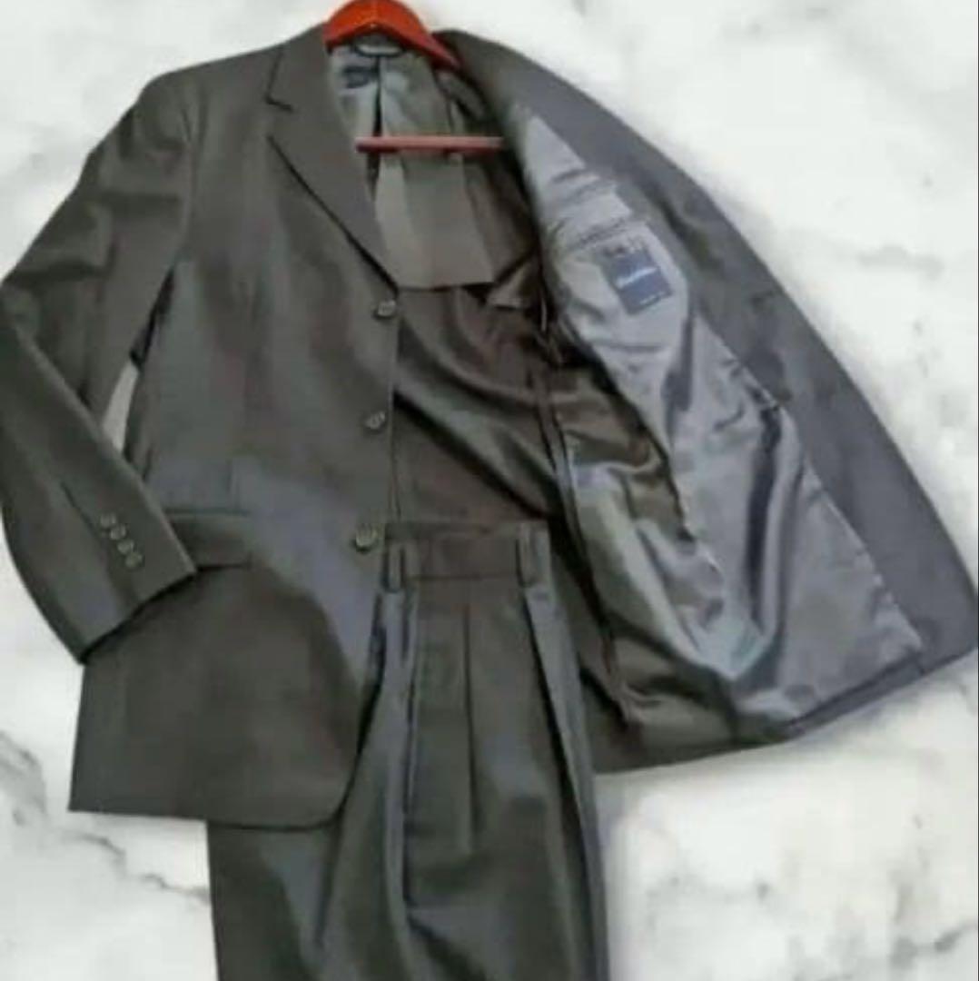 極美品 ブルックスブラザーズ セットアップ スーツ グレー　クリーニング済