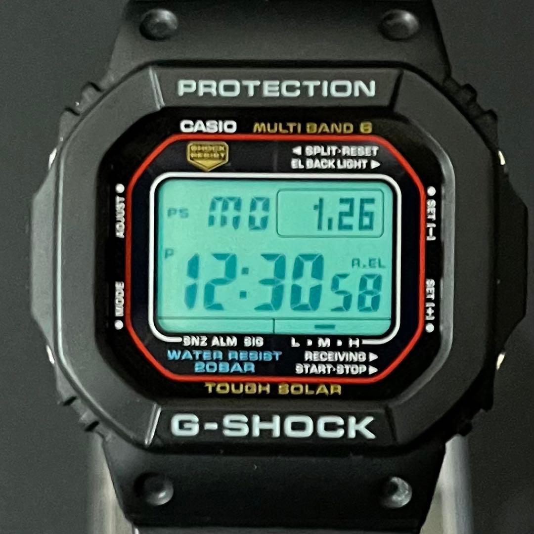 【極美品/名機】G-SHOCK GW-M5610-1JF タフソーラー 電波受信