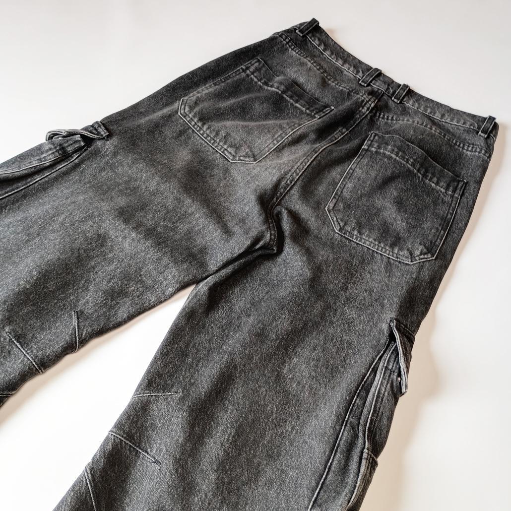 DIESEL D-SIRE-CARGO-S デニムカーゴパンツ ブラック 23