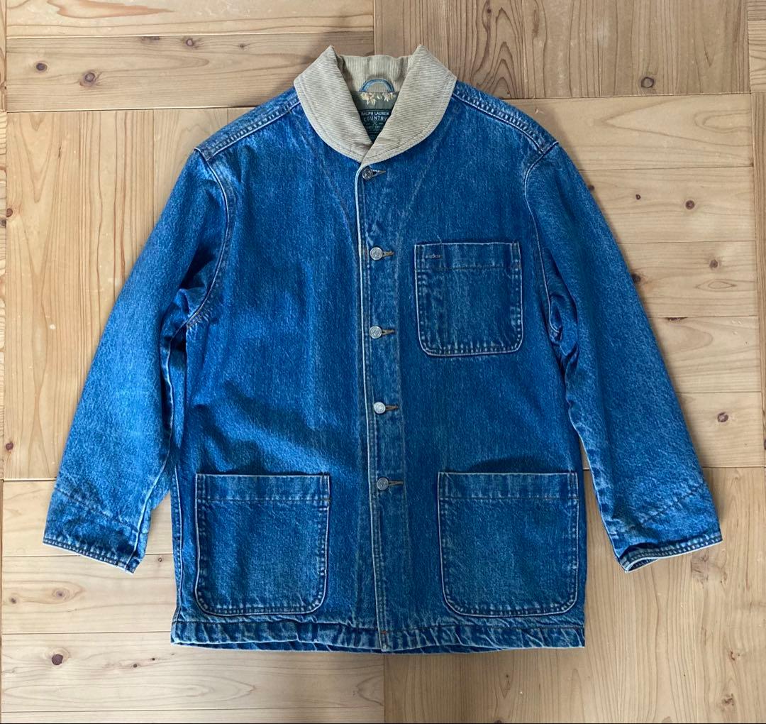 Ralph Lauren ラルフ ポロカン S カバーオール デニムジャケット