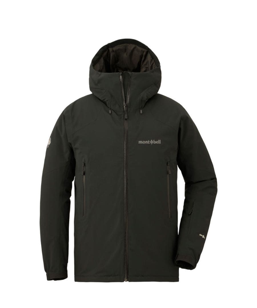 ｍｏｎｔｂｅｌｌ　防寒着　ダウンパウダーステップ　パーカ　ブラック　Ｍ