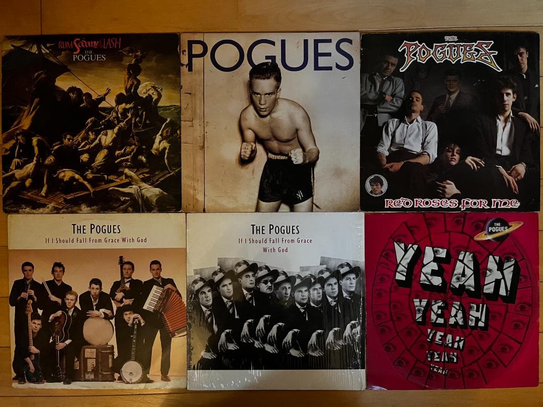 6枚セット Poguesレコード