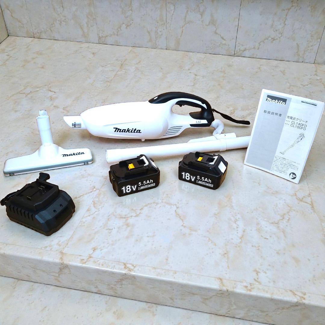 【新品未使用フルセット】マキタ18Vクリーナー【王道掃除機】18V電池＆充電器