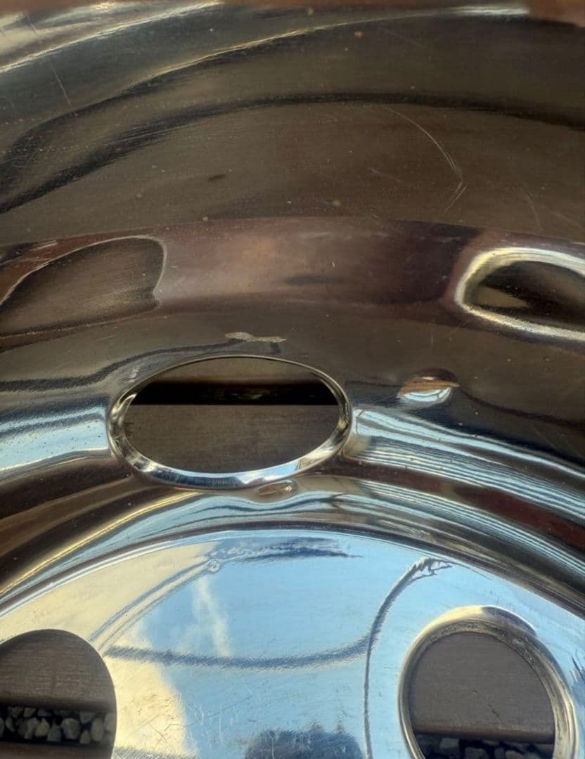 期間限定値下げ！07 23 フォワード　メッキホイールライナー