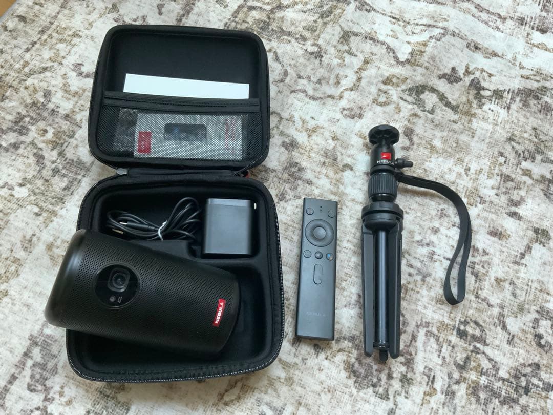 Anker Nebula Capsule II 三脚＆ケース付