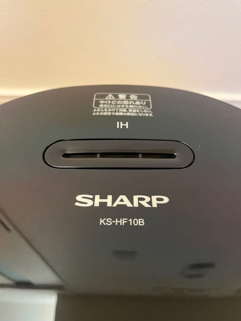 シャープ　IHジャー炊飯器　5.5合炊き　KS-HF10B-B
