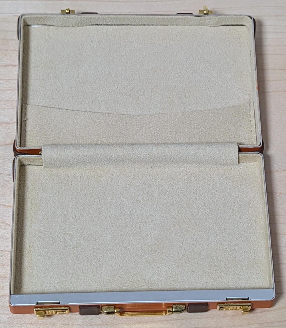 非売品 GLOBE-TROTTER 名刺入れ トランク型