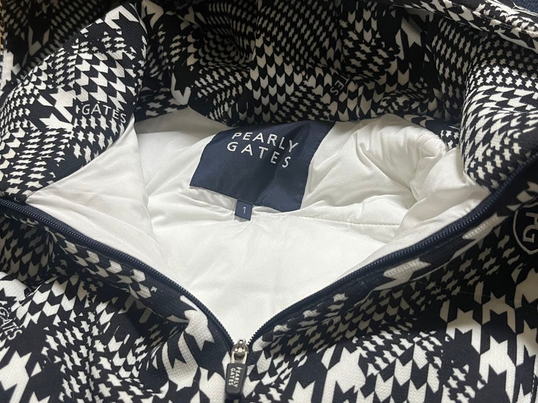 【美品】パーリーゲイツ　中綿フーディベスト　１