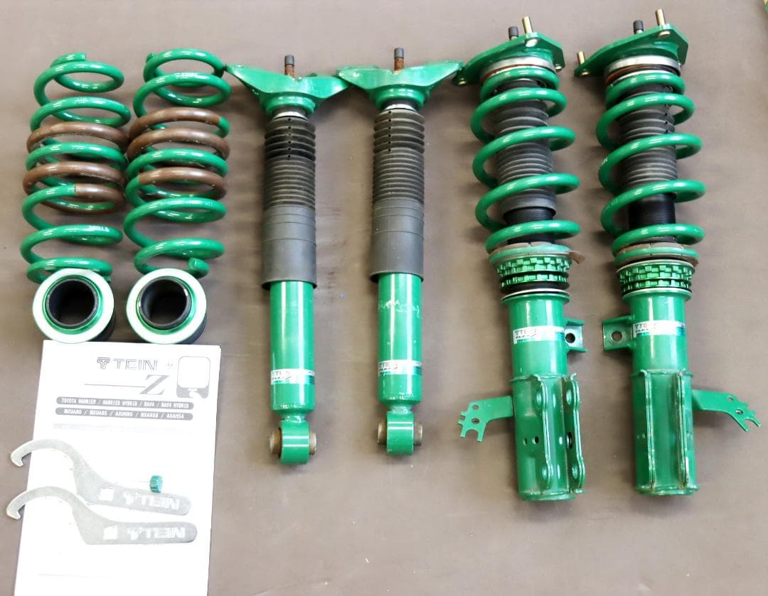 RAV4　ハリアー　ハリアーハイブリット 　TEIN FLEX 　Ｚ　車高調