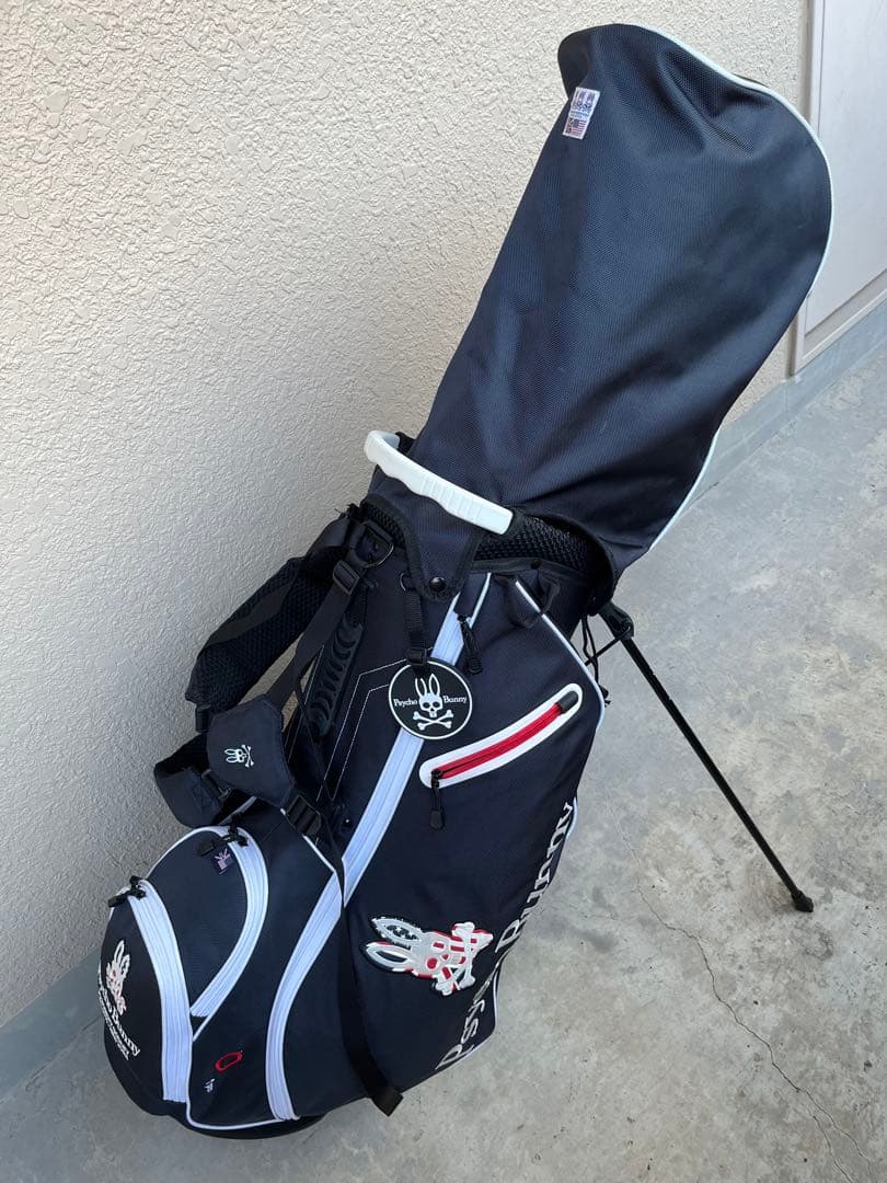 激レア！美品！Psycho Bunny　サイコバニー スタンド　キャディバッグ