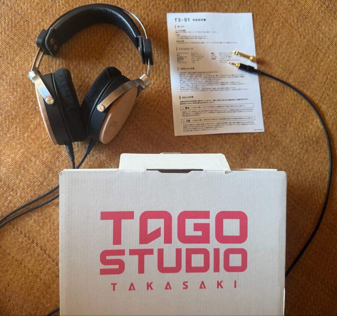 TAGO STUDIO T3-61 有線ヘッドホン