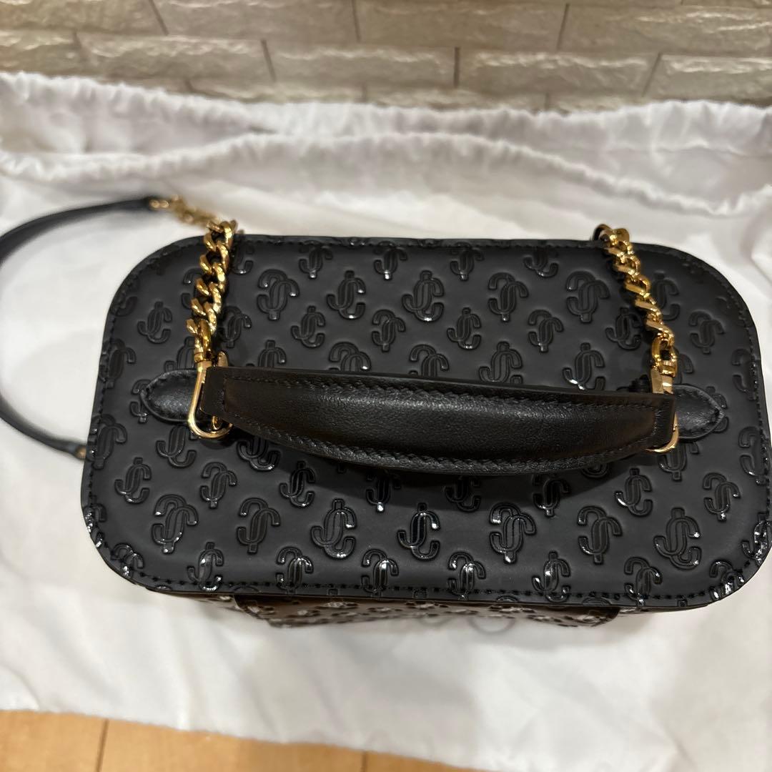 【美品】　Jimmy Choo バニティバック　黒