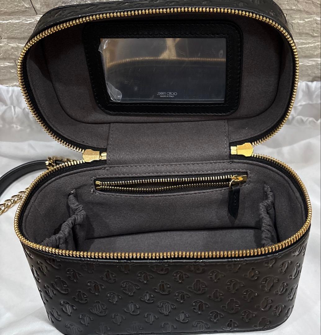 【美品】　Jimmy Choo バニティバック　黒