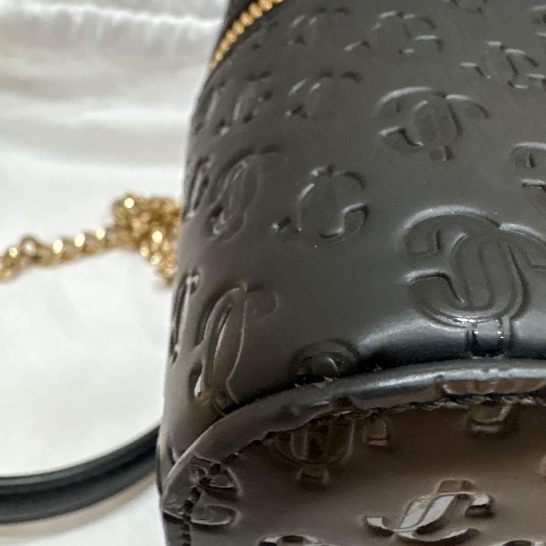 【美品】　Jimmy Choo バニティバック　黒