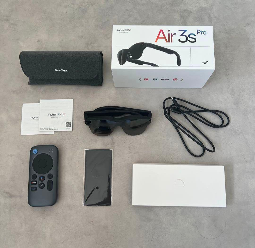 【完品】RayNeo Air 3S Pro + Google Pocket TV