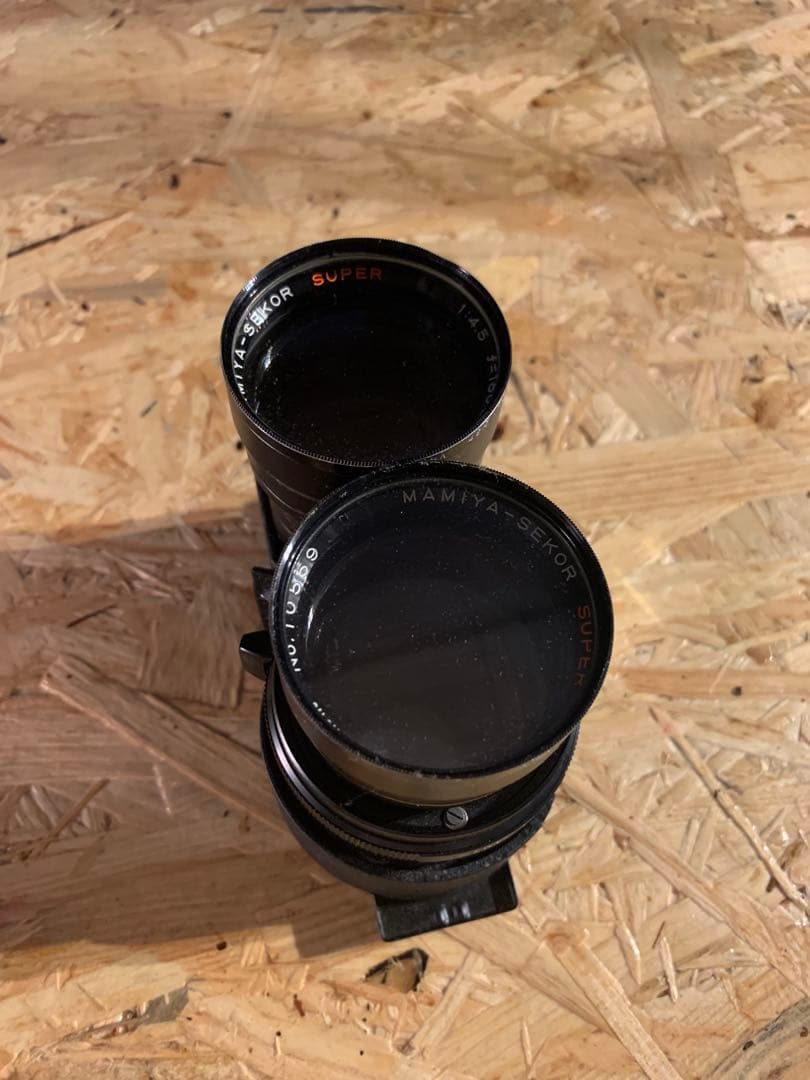 2眼レフ　180mm レンズ