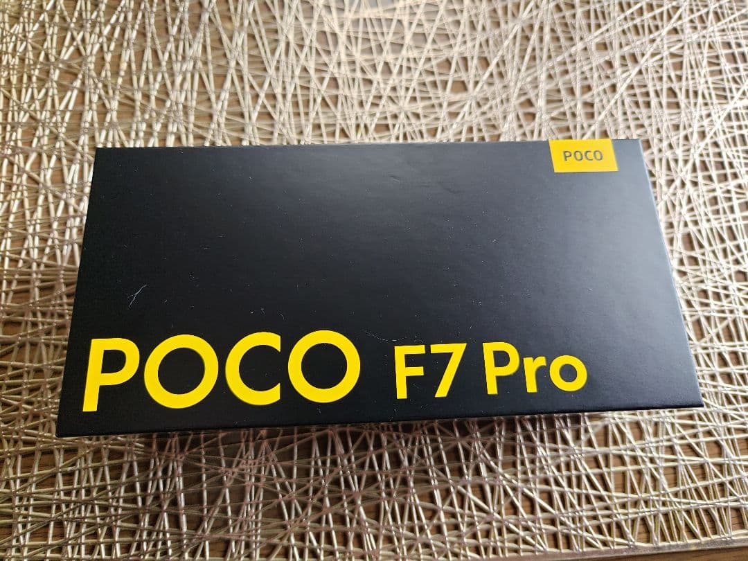 POCO F7 Pro 本体 90W充電器付き 512g