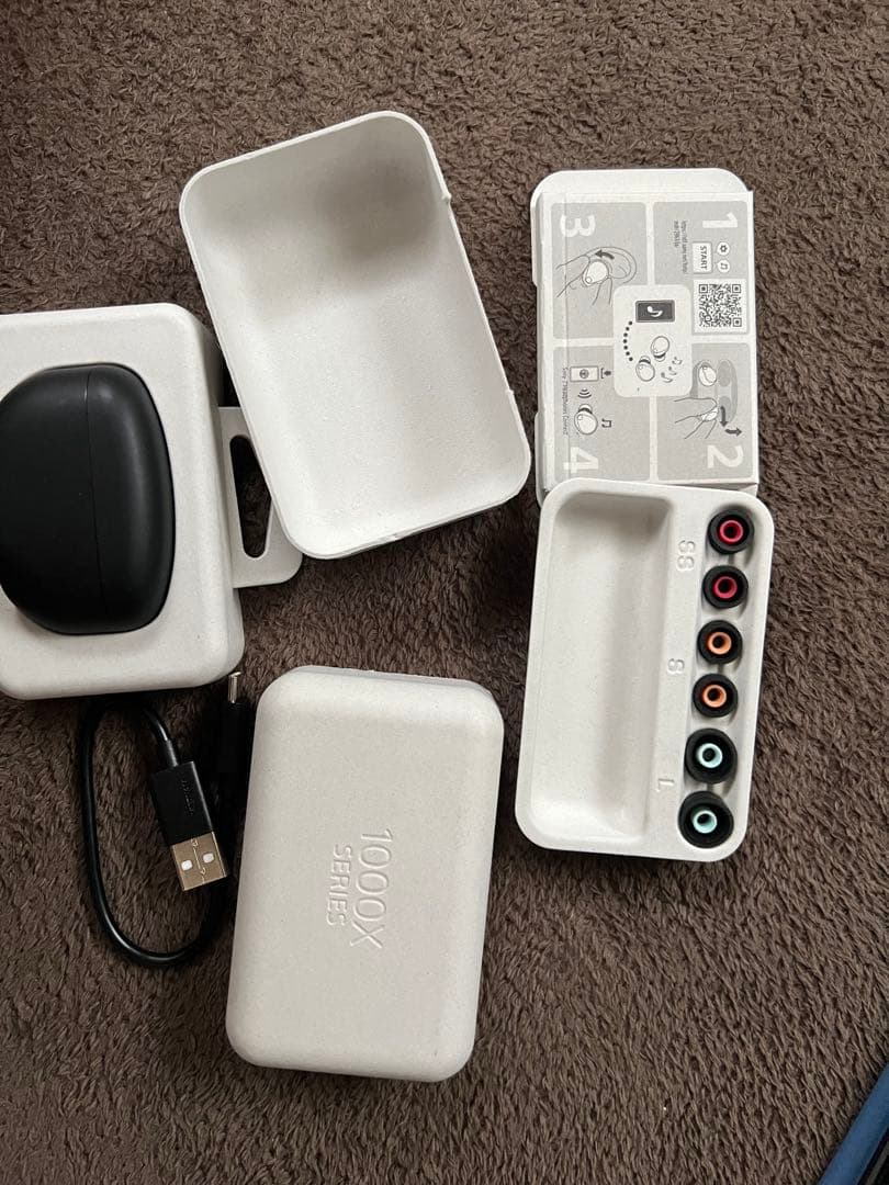 SONY WF-1000XM5 ワイヤレスイヤホン 黒