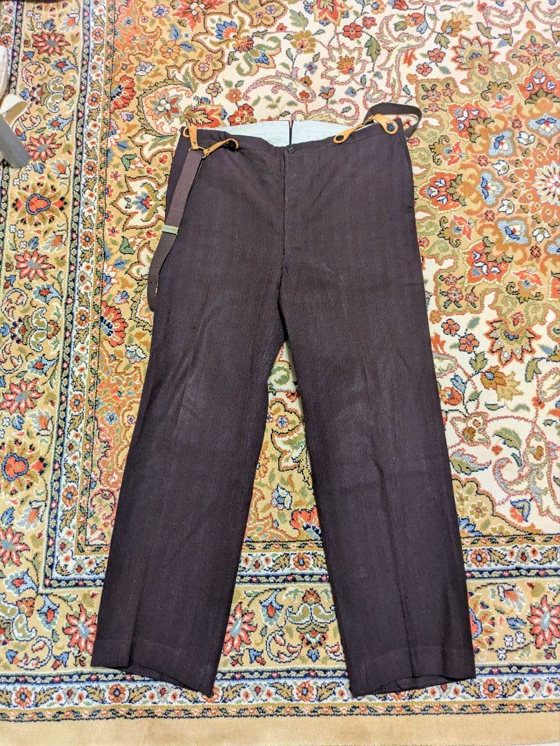 30s USA ビンテージ スラックス アンティーク ロカビリー 希少