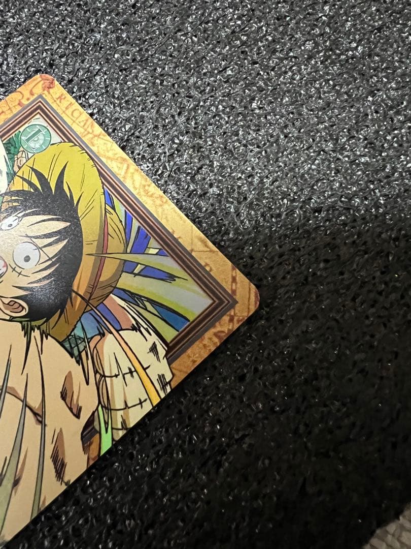 美品　ワンピース　ハイパーバトル　カードダス　ルフィ　ゴムゴムのガトリングC35