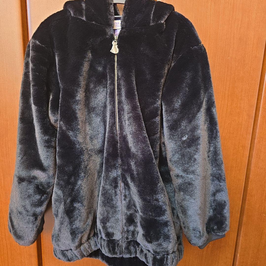 新品タグ付き　ANNA SUIminiの猫耳ブルゾン　LL